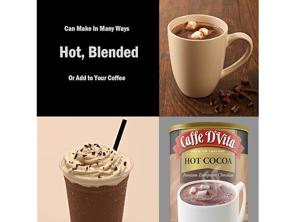 Caffe D'Vita Hot Cocoa, 16-Oz.