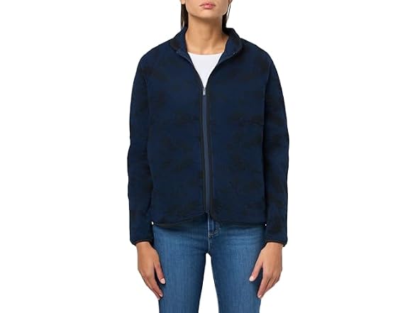 adidas Golf Women's Ultimate365 Printed Fleece Jacket (L)