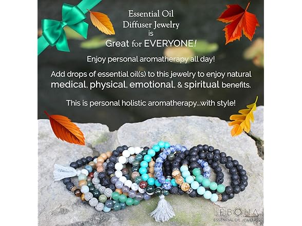 Mana Vibes Amazonite Lava Bracelet