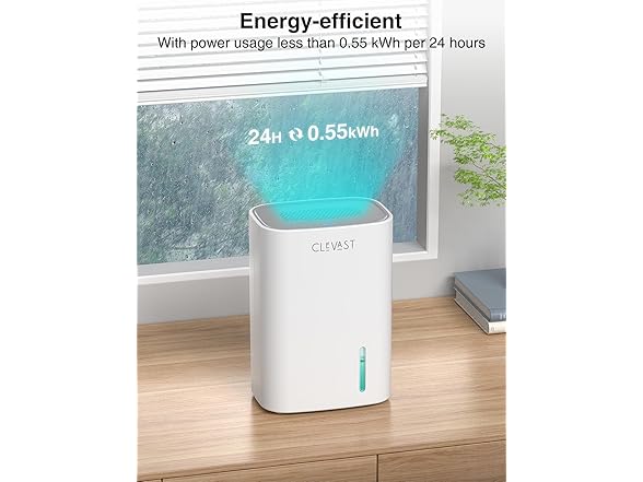 CLEVAST Small Dehumidifier for Home