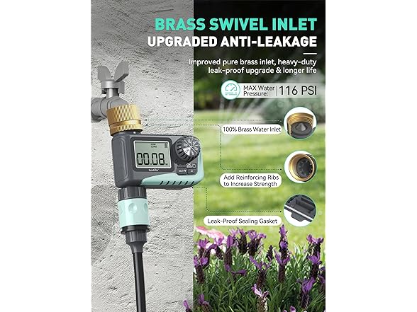 RAINPOINT 2 Pack Sprinkler Timer