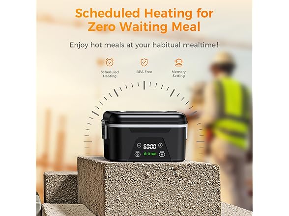 Quessa Cordless Heated Lunch Box