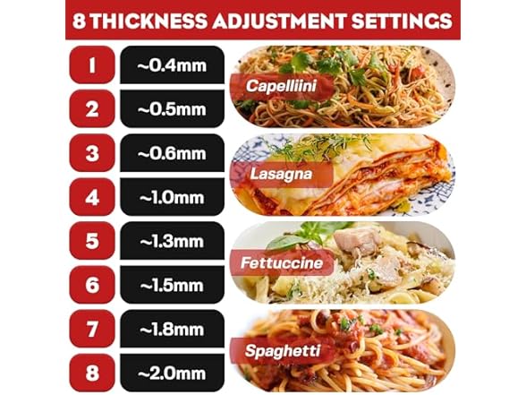 Cofun 3-in-1 Stainless Steel Pasta Attachement