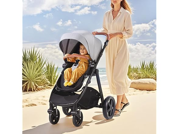 Travel System Stroller with Infant Light