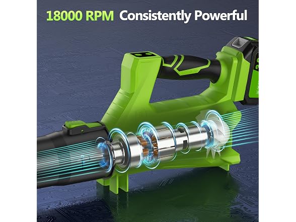 JAGROM Leaf Blower Cordless