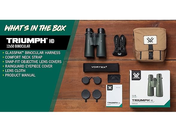 Vortex Triumph HD 12x50 Binoculars