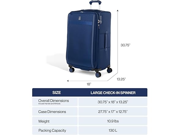 Travelpro VersaPack+ Lightweight Softside Checked 29"