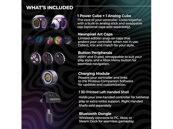 ByoWave Proteus Builder One-Handed Gaming Controller