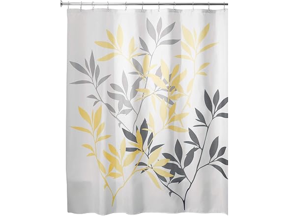 Shower Curtain Bestselling InterDesign Leaves