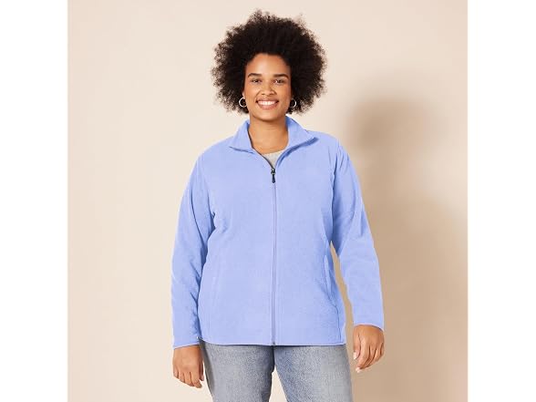 Amazon Essentials Women Classic Long-sleeve Fleece Jacket