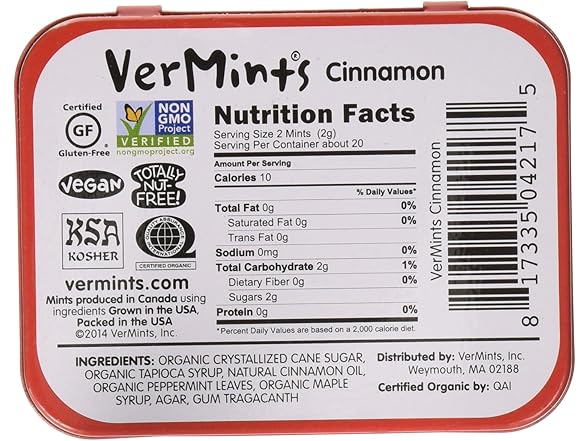 VerMints Cinnamint Breathmints