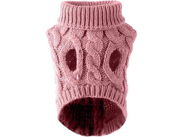 Winmany Pet Dog Turtleneck Knitting Sweater Sm/Med