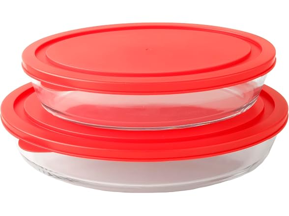 5 Piece Oval Take and Bake Set
