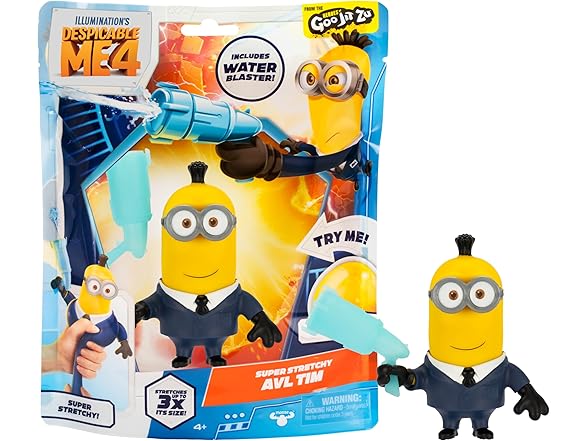 Minions Despicable Me 4 - Super Stretchy AVL Tim