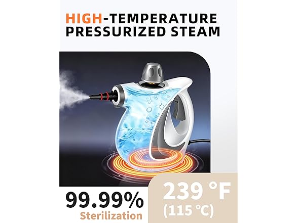 Pressurized Steam Cleaner