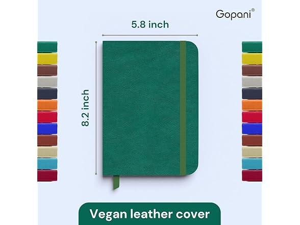 gopani Lined Journal Notebook,(Blush)