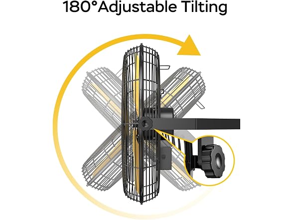 CCGIRU BC2199526065853 Wall Mount Fan