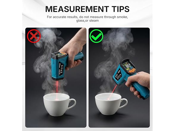 Tilswall Infrared Thermometer, -58°F to Adjustable