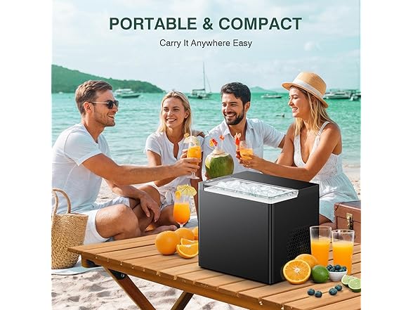 ORFLROA Ice Makers Countertop