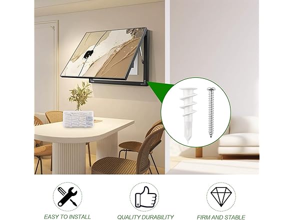 Beslife #8 Self Drilling Drywall Anchors