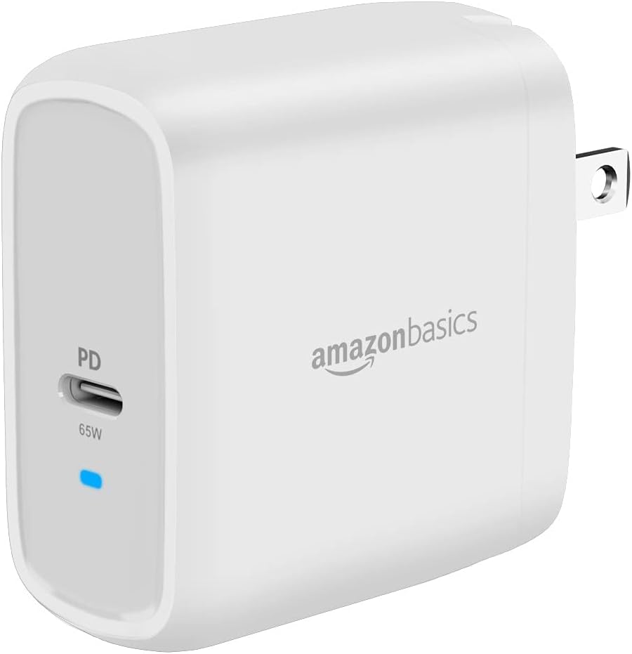 AmazonBasics 65W One-Port GaN USB-C Wall Charger with PD - Gallery 11