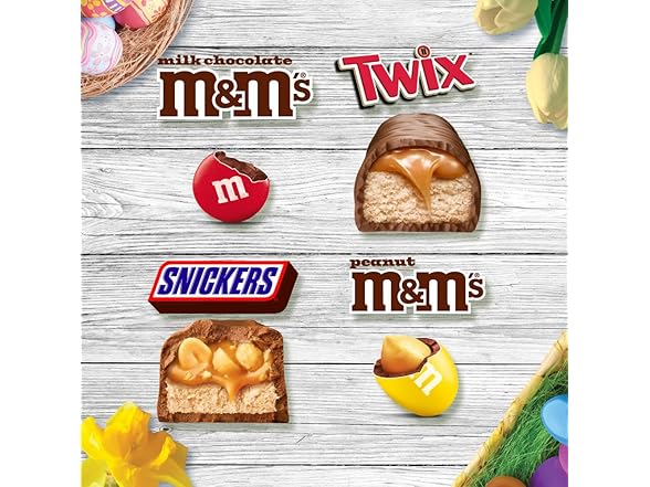 MMs Snickers Twix Easter Candy Assortmen