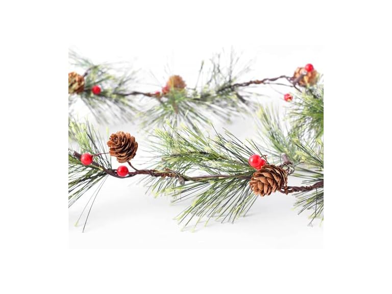 PROWREATH Christmas Smokey Pine Garland,