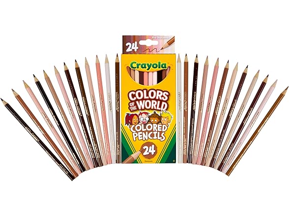 Crayola Colors of the World Colored Pencil Set
