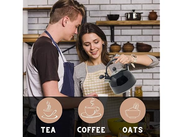 Venoly Whistling Tea Kettle (2.5 Liter)