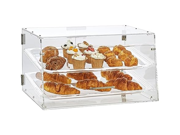 Pastry Display Case, 2-Tier Commercial