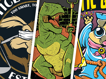 New Shirts with Goofy Designs!
