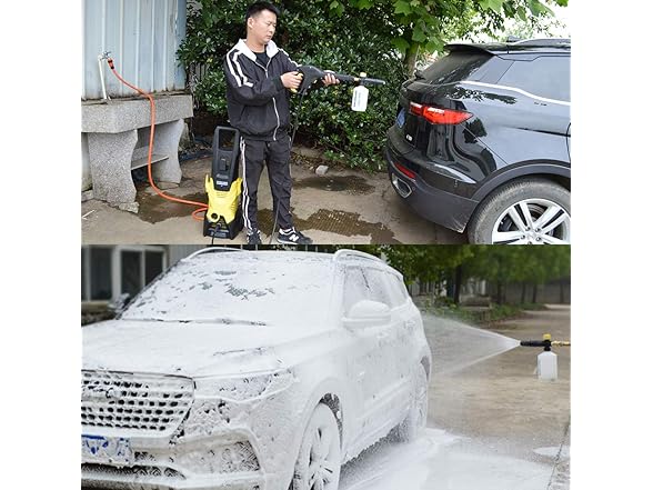 BEAR FORCE Electric Pressure Washer DIY Foam Cannon