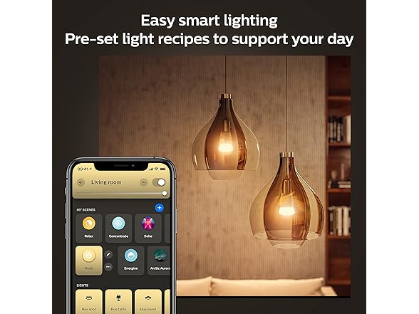 Philips Hue Smart Light Starter Kit 75W