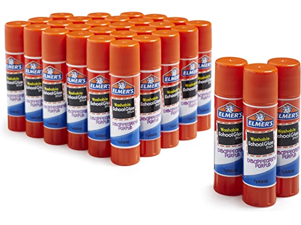 Elmer's Disappearing Purple School Glue Sticks