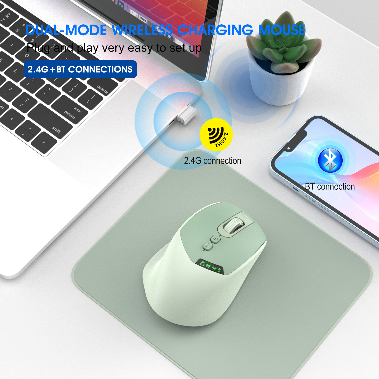 3P Experts Dual-Mode Wireless Mouse - Gallery 28