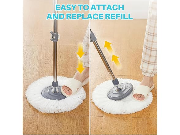 JOYMOOP Spin Mop & Bucket Set