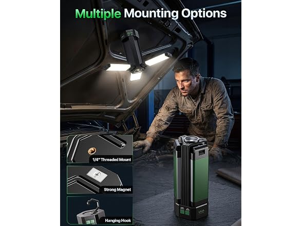 NICKLUC Rechargeable Camping Lantern