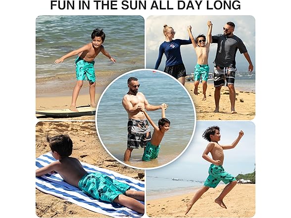 Kanu Surf Boys Echo Quick Dry UPF 50+ Beach Trunk (7)