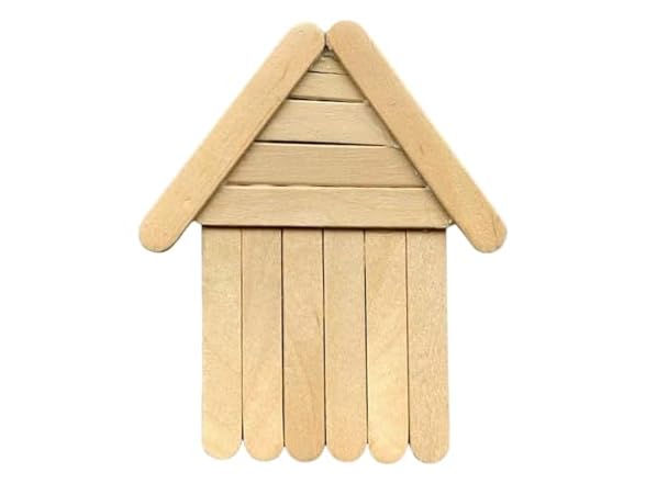 Perfect Stix Mini Craft Sticks and Dowels Set, 200 Count