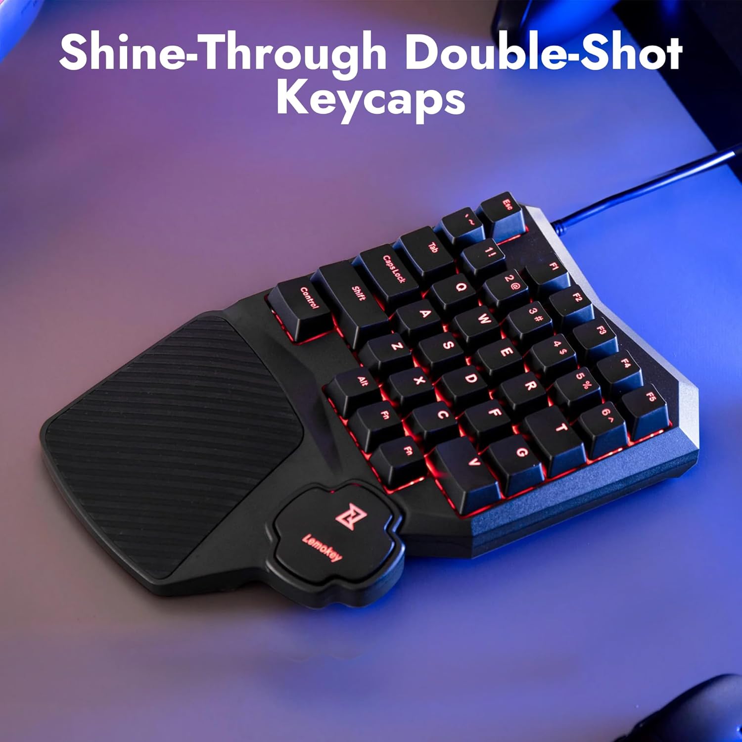 LEMOKEY X0 One Handed Gaming Keyboard - Gallery 11