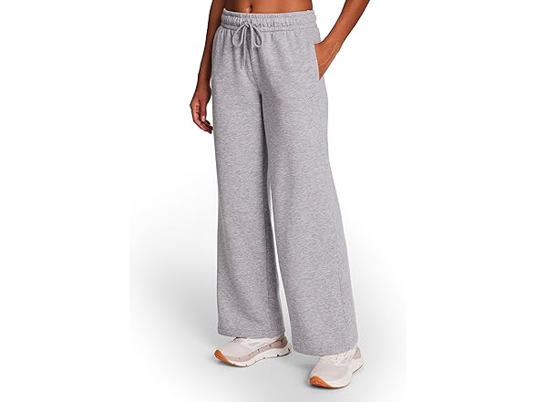 Reebok Womens Tonal Wide Leg Sweatpant