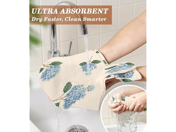 Puresora Cute Kitchen Towels Dish Towels - Gallery 3