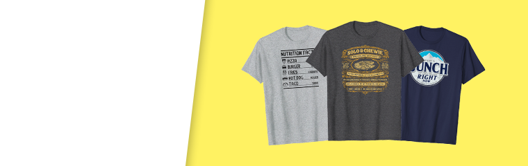 Shirts With Labels On 'Em!