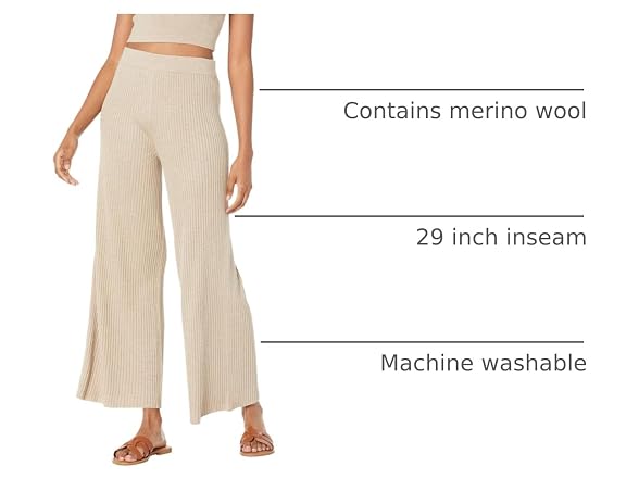 The Drop Catalina Rib Sweater Pant