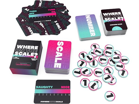 Spin Master Games Where on the Scale? A Party Game