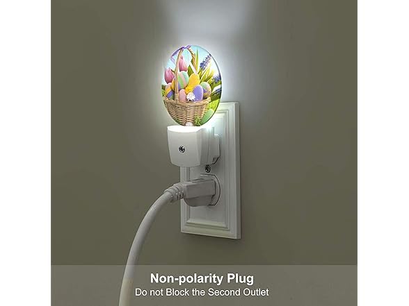 Easter Colorful Eggs Night Light