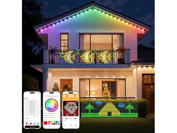 Brightown Smart Christmas Net Lights Outdoor