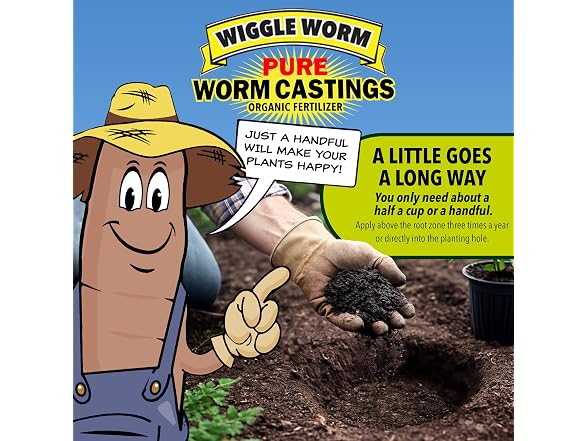 Wiggle Worm 100% Pure Organic Mineral