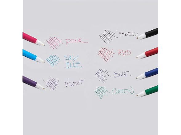 Pentel GlideWrite Ballpoint Pen with TechnIFl