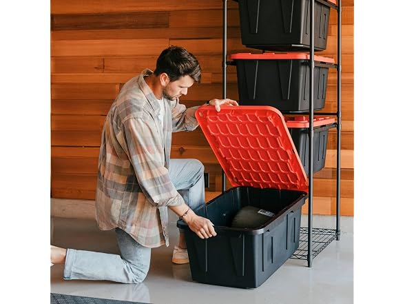 CleverMade Tote Tower Single 5-Tier Heavy-Duty Organizer Rack